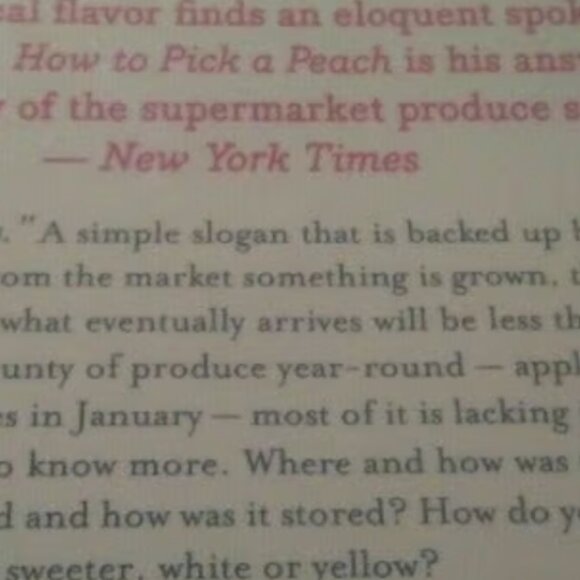 How to Pick a Peach: by Russ Parsons - Picture 3 of 3